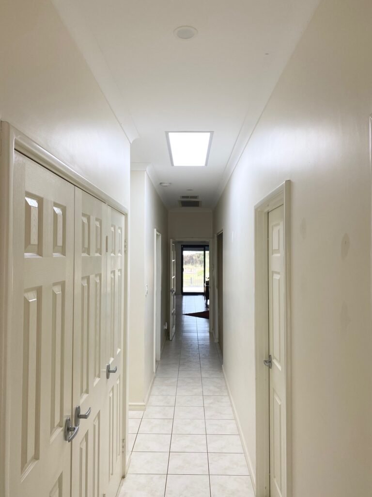 After skylight install