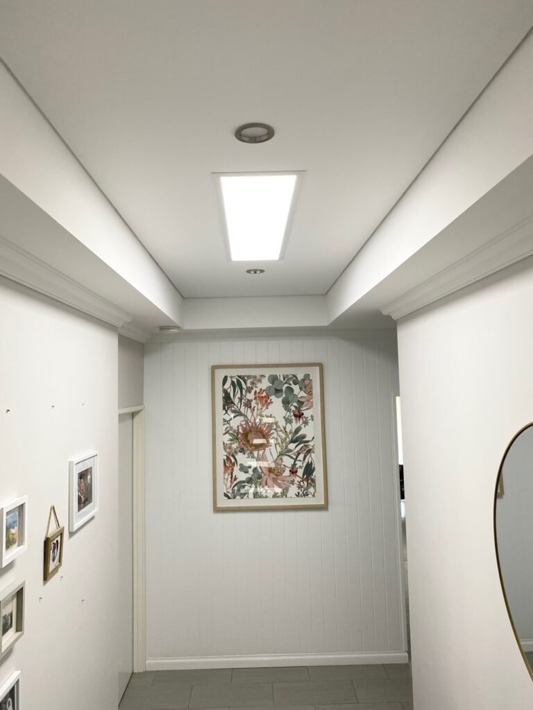 After a skylight installation