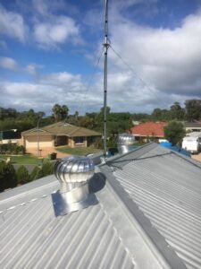 Whirly on roof