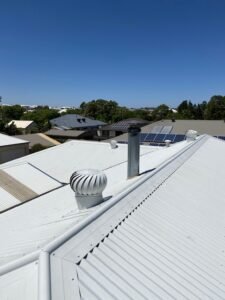 Whirly Bird on roof